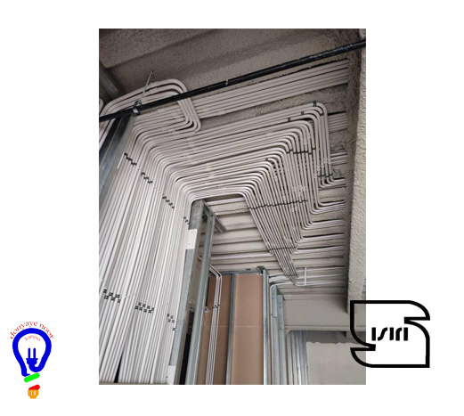 لوله برق خم سرد نسوز صادراتی سمنان سایز ۲۰